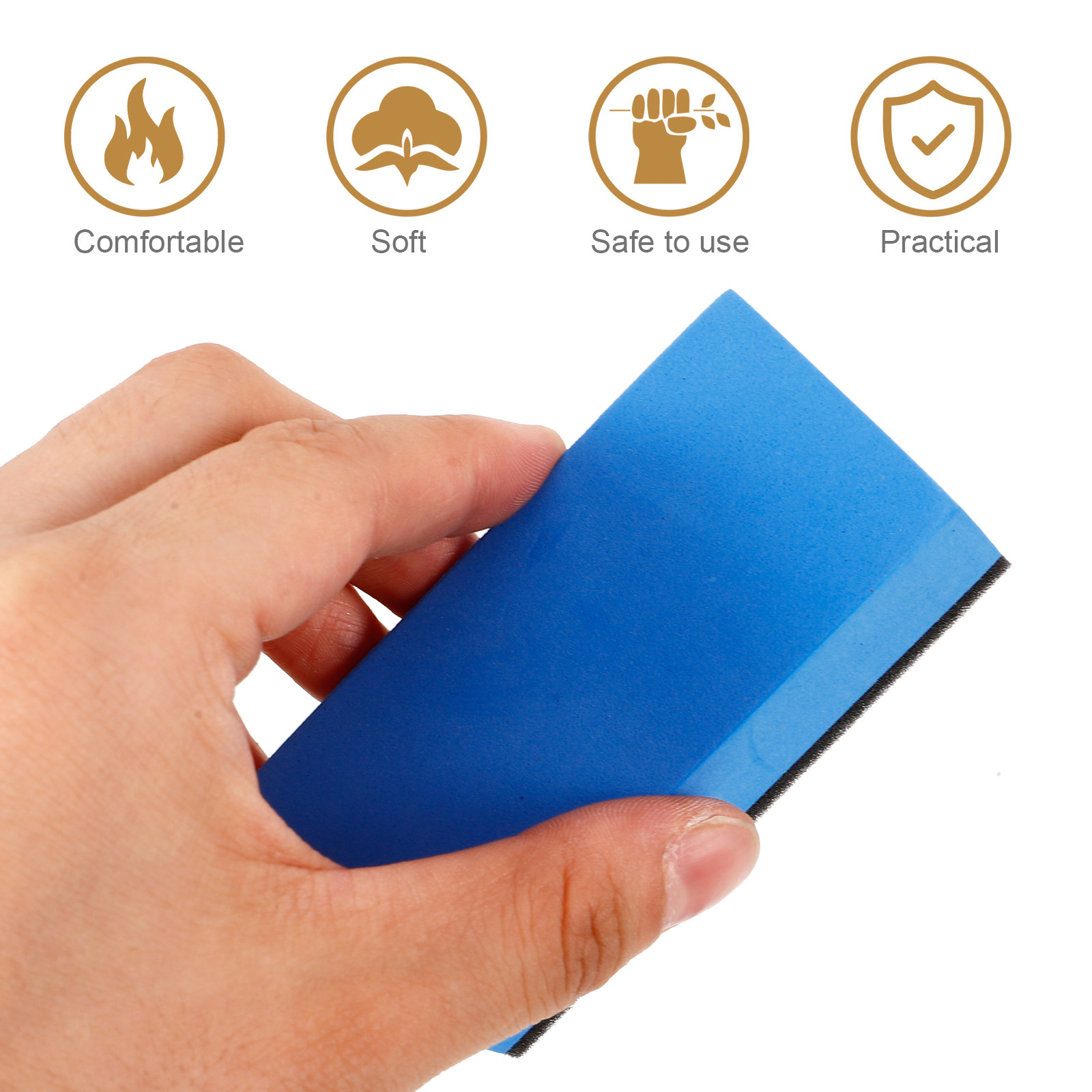 1Set Car Waxing Sponge Block L - đánh giá và giá Wax Applicator Pad