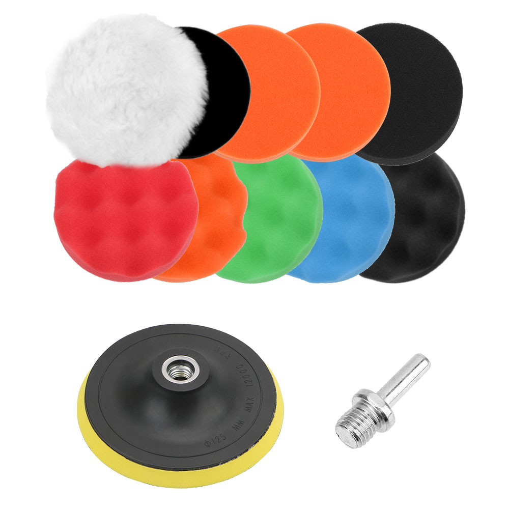 12pcs/set Paint Care Buffer Dr - đánh giá và giá Polish Pad Set Buffer