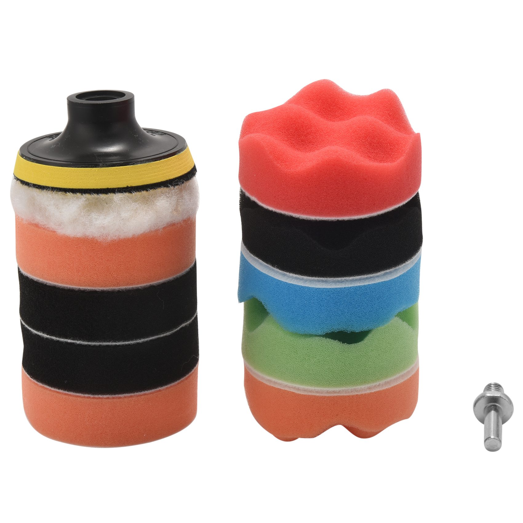 AS60-11Pcs 3 Inch Waves Buffer - đánh giá và giá Polish Pad Set Buffer
