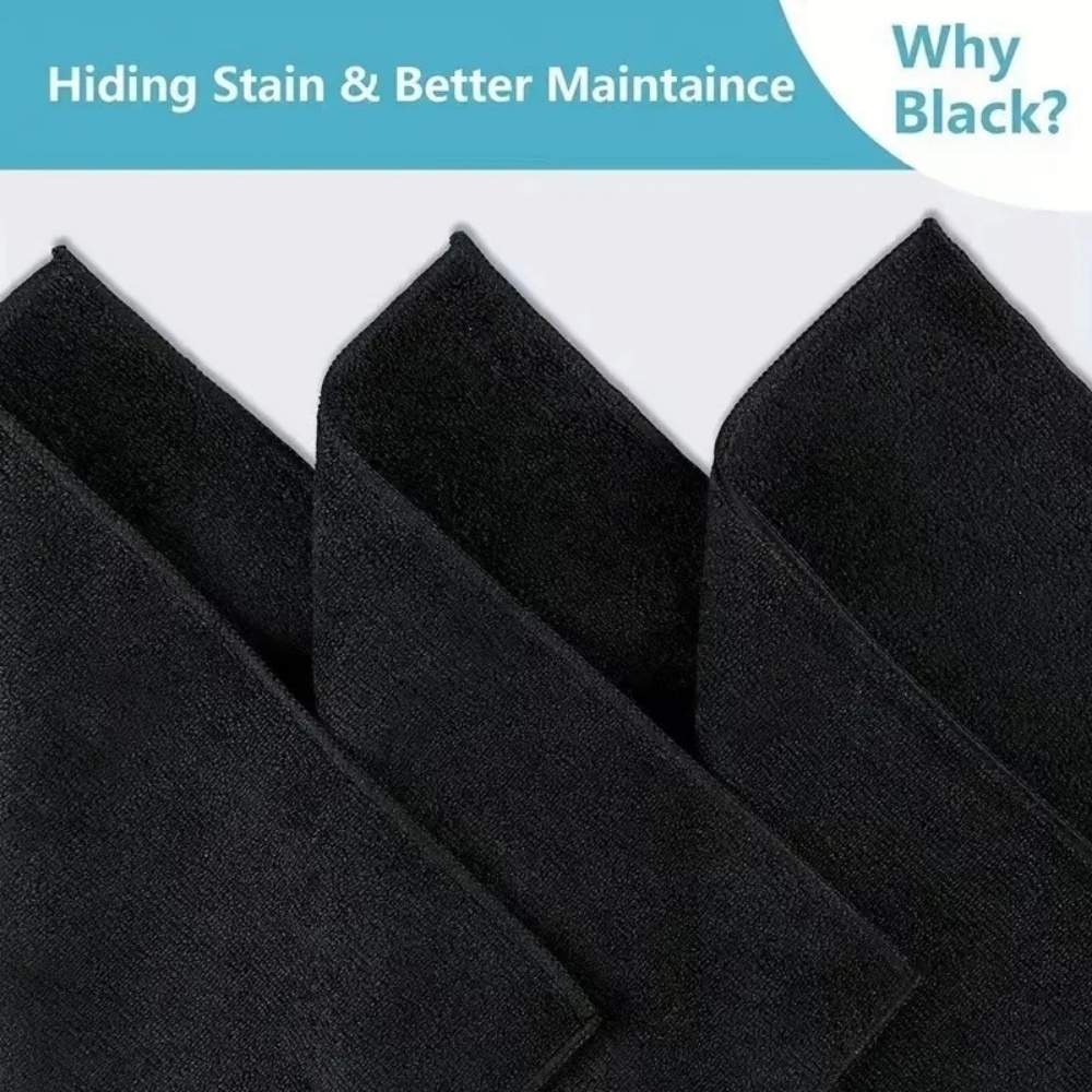Black Microfiber Cleaning Clot - đánh giá và giá Microfiber Towel Detailing