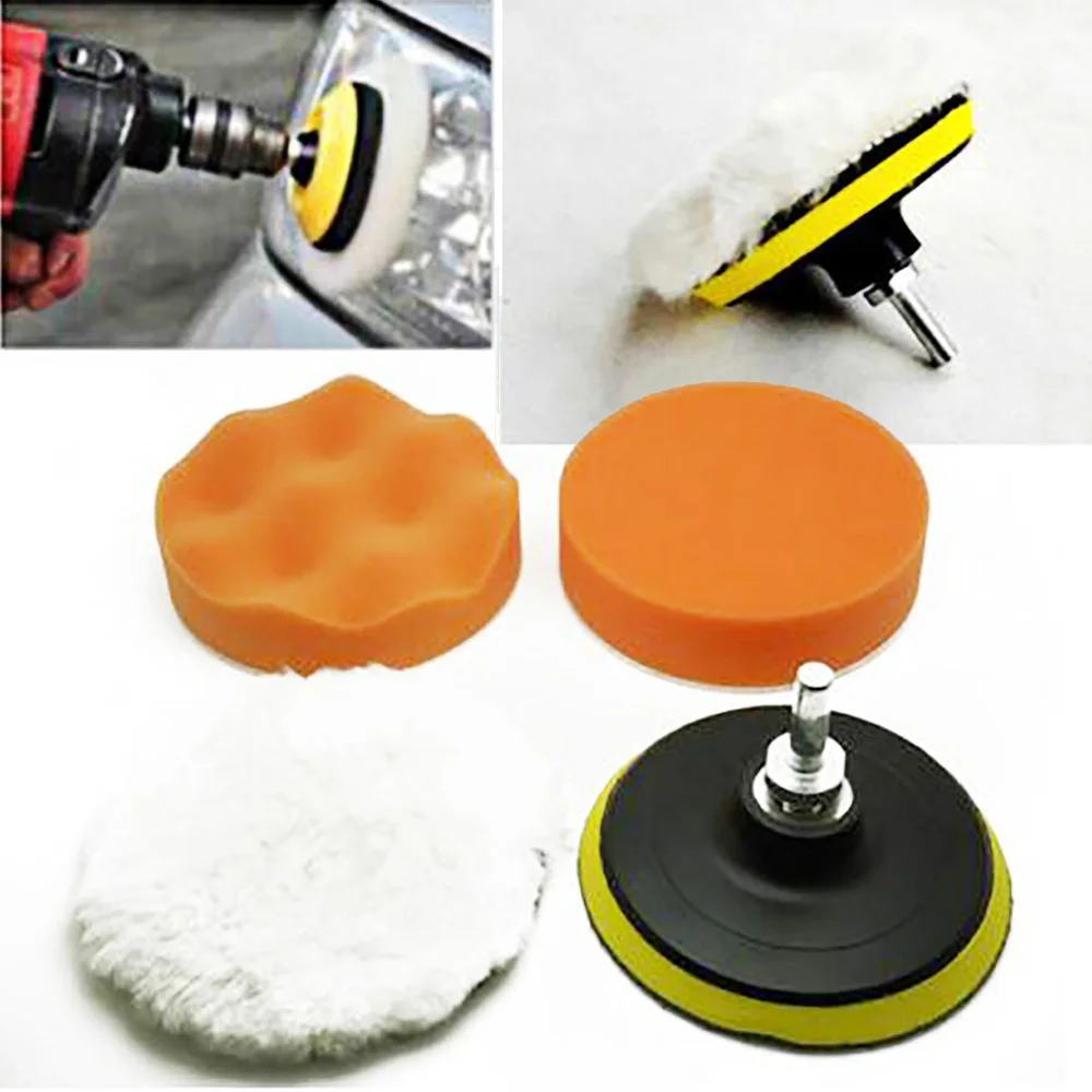 4pcs/Set ​Gross ​Polish Polish - đánh giá và giá Polish Pad Set Buffer