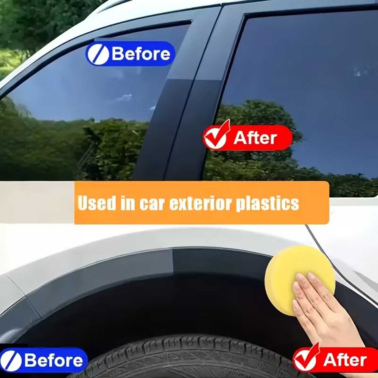 Tire Coating UV Protection Car - đánh giá và giá Trim Restorer Plastic